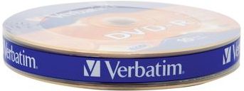 Verbatim DVD-R Matt Silver 16x 4,7 GB 10 stuk(s)