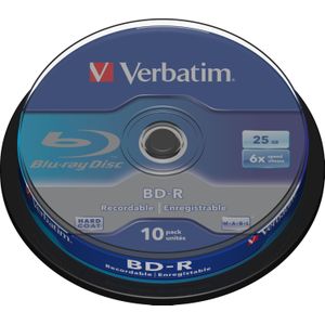 Verbatim BD-R - 25GB - 6x - White Blue Surface
