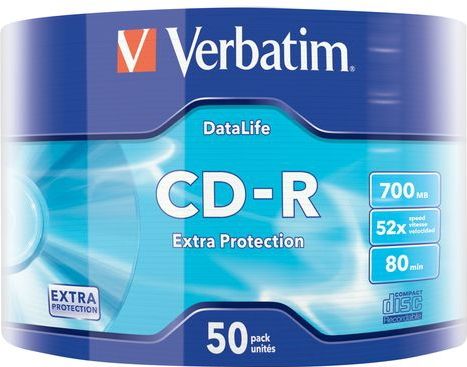 Verbatim CD-R Extra Protection 700 MB 50 stuk(s)