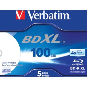 Verbatim Blu-ray BD-R 100 GB 5 Stuks
