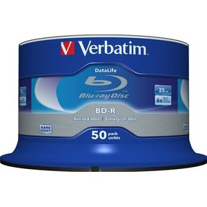 Verbatim Blu-Ray BD-R - 25 GB - 50 Units - 6x