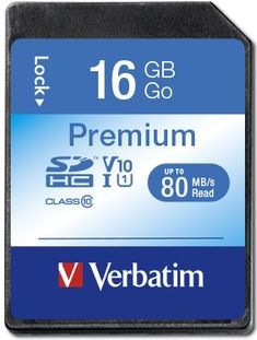 Verbatim SDHC Kaart 16GB - Class 10
