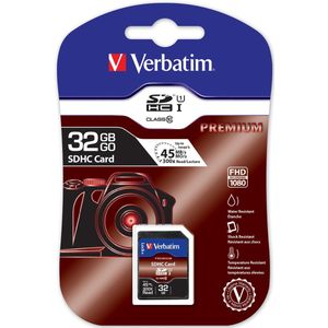 Verbatim Premium 32 GB SDHC Klasse 10