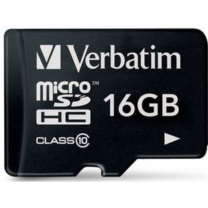 Verbatim Premium 16 GB MicroSDHC Klasse 10