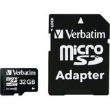 Verbatim Verbatim microSDHC Geheugenkaart Klasse 10 32 GB Zwart