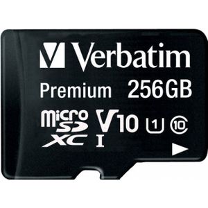 Verbatim Premium U1 256 GB MicroSDXC UHS-I Klasse 10