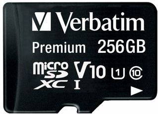 Verbatim Premium U1 MicroSDXC 256 GB - Class 10