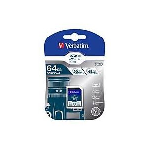 Verbatim SDXC UHS-3 Geheugenkaart 64GB