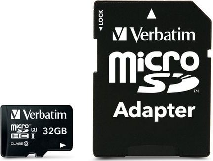 Verbatim Pro 32 GB MicroSDHC UHS Klasse 10