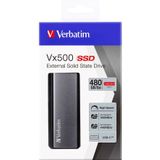 Verbatim Vx500 Externe SSD 480GB - USB 3.1 Gen 2