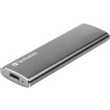 Verbatim Vx500 externe SSD USB 3.2 Gen 2 1TB - zilver Aluminium 47444