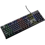 SureFire KingPin X2 toetsenbord Gamen USB QWERTY Amerikaans Engels Zwart, Metallic