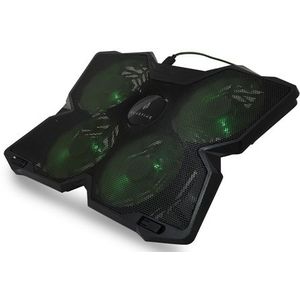 SureFire Bora laptop cooling pad 43,2 cm (17") 1200 RPM Zwart