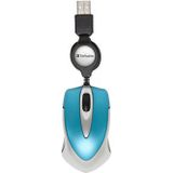 Verbatim Go Mini muis Kantoor Ambidextrous USB Type-A Optisch 1000 DPI