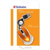 Verbatim - Go Mini - Muismodel - Zwart - USB Type-A - Optisch 1000 DPI