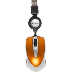 Verbatim Go Mini muis USB Type-A Optisch 1000 DPI