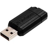USB stick Verbatim Pinstripe 2.0 | 8 GB | zwart
