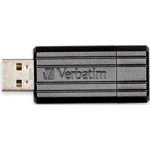 Verbatim PinStripe - USB-Stick64 GB - Zwart