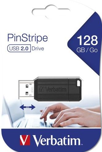Verbatim PinStripe 128GB USB flash drive USB Type-A 2.0