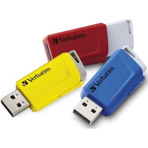 Verbatim Store 'n' Click - 16GB - 3 Stuks - Multicolour