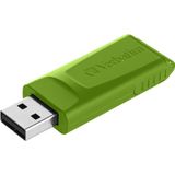 Verbatim Slider USB-stick 16 GB - Rood Blauw Groen - USB 2.0