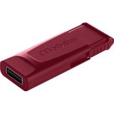 Verbatim Slider USB-stick 32 GB Rood/Blauw USB 2.0