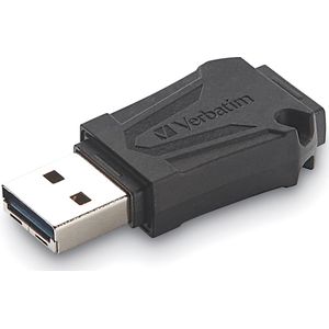 Verbatim ToughMax USB-stick, 32 GB, USB 2.0, extreem robuust, voor laptop, ultrabook tv, autoradio, stick 2.0, USB-stick, lange levensduur, zwart