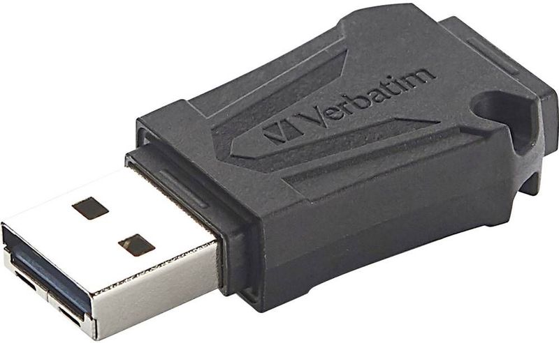 Verbatim ToughMAX USB-stick 64 GB - Zwart - USB 2.0