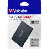 Verbatim Vi550 S3 2.5" SSD 256GB - zwart Kunststof 49351