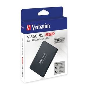 Verbatim VI550 S3 Interne SSD - 2.5'' SATA III - 256 GB