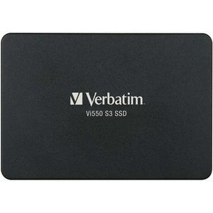 Verbatim Vi550 S3 2.5" SSD 256GB - zwart Kunststof 49351