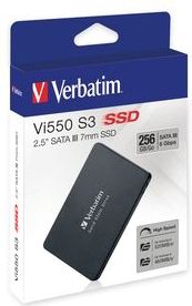 Verbatim VI550 S3 Interne SSD - 2.5'' SATA III - 256 GB