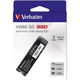 Verbatim Vi560 S3 M.2 SSD 1TB - zwart Kunststof 49364