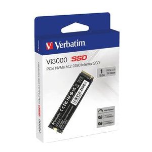 Verbatim Vi3000 Interne SSD - 1TB - NVMe/PCIe M.2