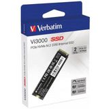 Verbatim Vi3000 (2000 GB, M.2 2280), SSD