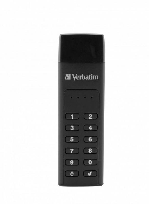 Verbatim Keypad Secure USB-stick - 64GB - Zwart - USB-C