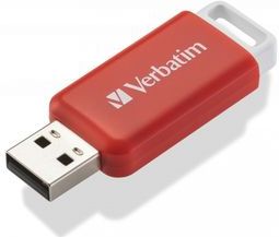 Verbatim V DataBar USB-stick - 16 GB - Rood - USB 2.0