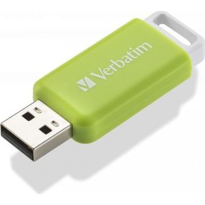 Verbatim V DataBar USB 2.0 Drive USB-stick 32 GB Groen 49454 USB 2.0