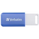 Verbatim DataBar USB-stick 64 GB Blauw USB 2.0