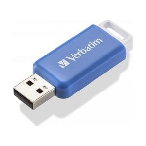 Verbatim DataBar USB-stick 64 GB Blauw USB 2.0