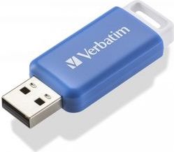 Verbatim DataBar USB-stick 64 GB Blauw USB 2.0