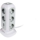Verbatim 49547 EU Power Tower EUPT-01 11xAC / 2xUSB / 2xType-C