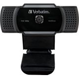 Verbatim - AWC-01 - Webcam - Zwart - 1080p Autofocus