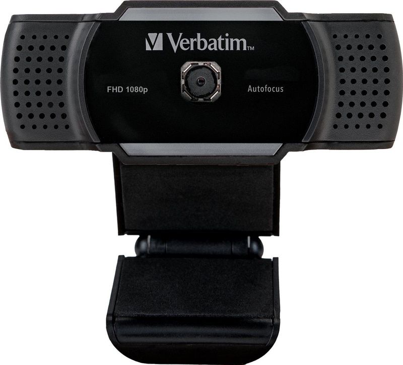 Verbatim - AWC-01 - Webcam - Zwart - 1080p Autofocus