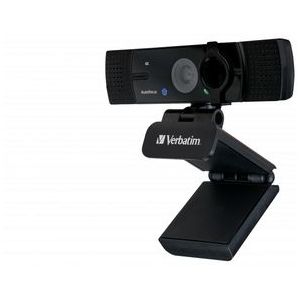 Verbatim - AWC-03 - Webcam - 4K Ultra HD - 120° Kijkhoek - Omnidirectionele Microfoons