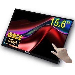 Touch Screen Monitor Verbatim PMT 15 Black IPS LCD