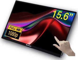 Touch Screen Monitor Verbatim PMT 15 Black IPS LCD