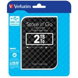 Verbatim Store 'n' Go - Externe Harde Schijf - 2TB - USB 3.0
