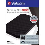 Verbatim Store n Go - Externe SSD - 512 GB - USB3.2
