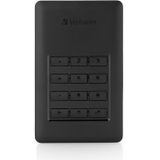 Verbatim Store-N-Go - Externe Harde Schijf met Toetsenbord - 1TB - Zwart/Zilver